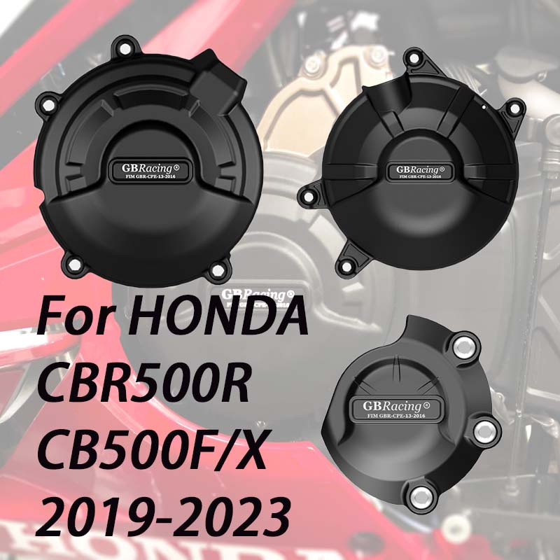 รถจักรยานยนต์ฝาครอบเครื่องยนต์ป้องกันกรณีGB RacingสําหรับHONDA CBR500R CB500F CB500X 2019 - 2023 เคร