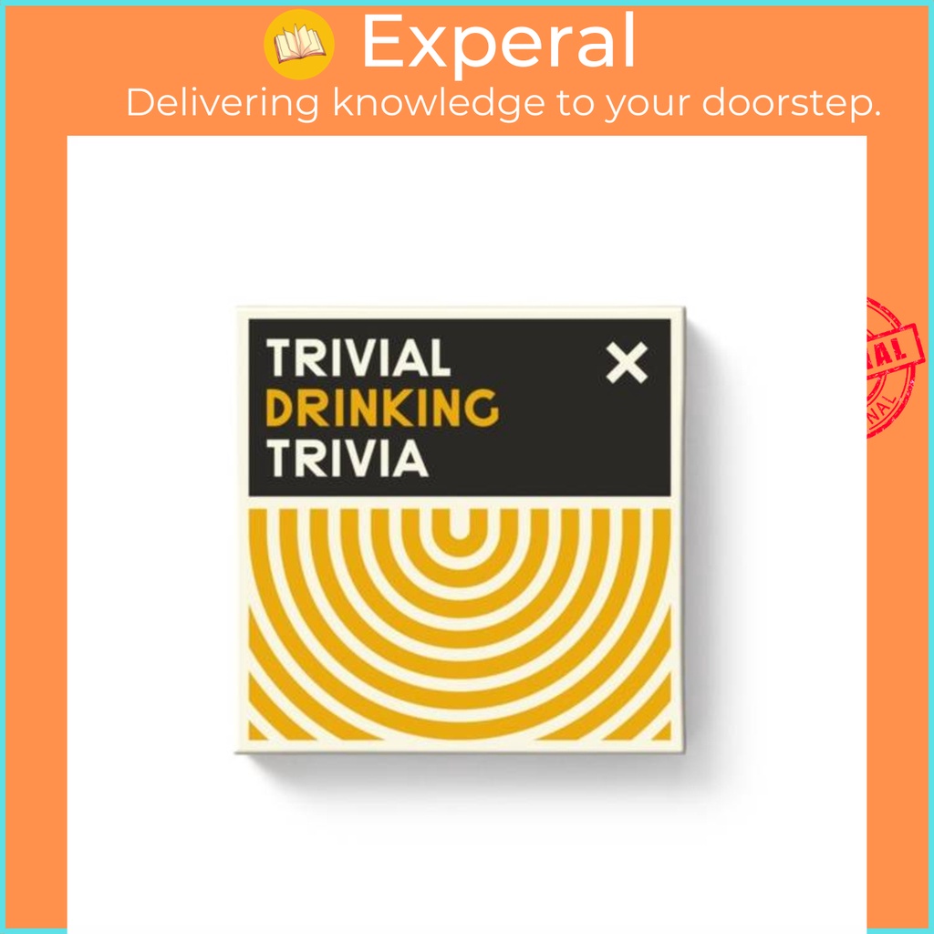 Trivial Drinking Trivia โดย Galison (ฉบับสหราชอาณาจักร ปกอ่อน)