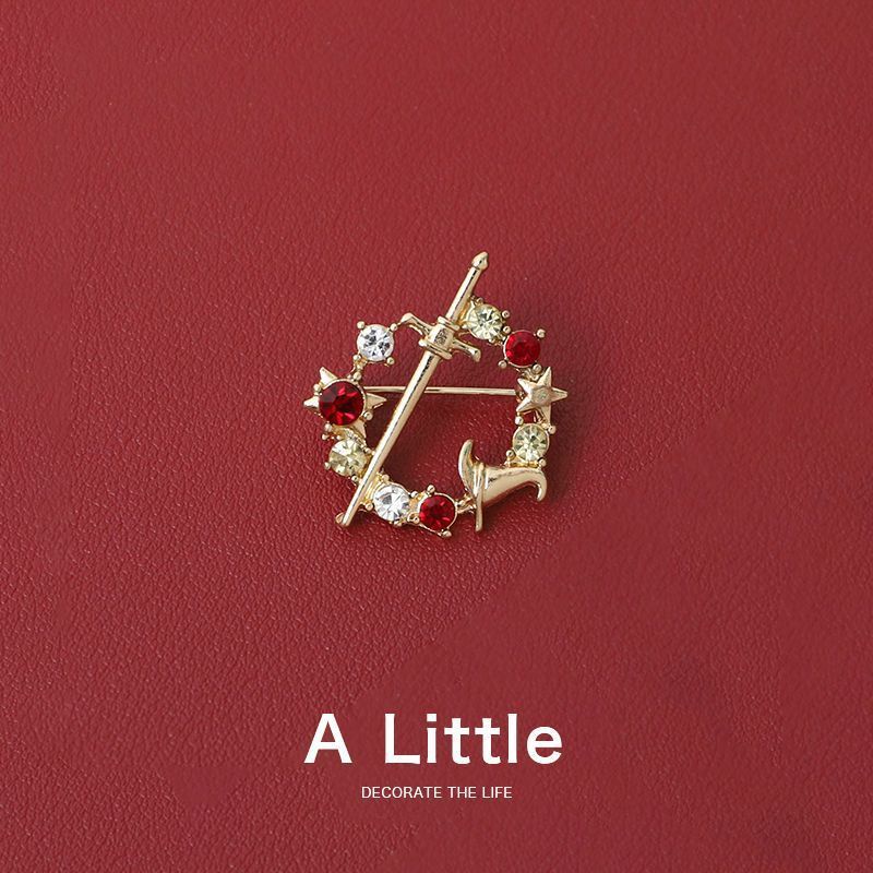 เข็มกลัด Gryffindor Sword Series สำหรับเสื้อผ้าและกระเป๋า เป็นเครื่องประดับคลาสสิกสำหรับผู้หญิง