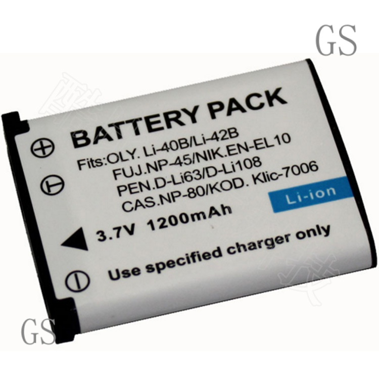 GS Camera Battery K7006 Spot Direct Supply Kodak Camera Applicable Battery KLIC-7006