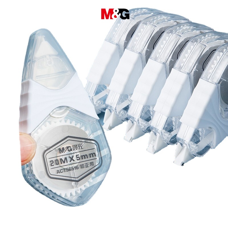M&G เครื่องเขียน เทปลบคําผิด ความจุขนาดใหญ่ สีขาว 100 ม.*5 ชิ้น