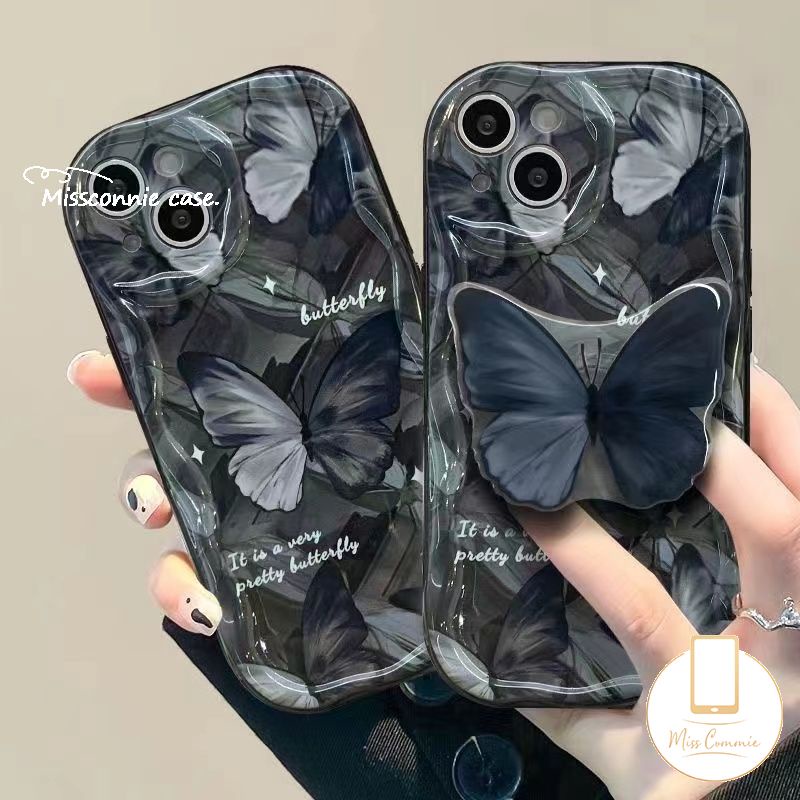 เคสโทรศัพท์มือถือ ลายการ์ตูนผีเสื้อ สําหรับ Samsung A12 A05 A05s A13 A53 A03s A14 A02s A23 A34 A10s A54 A04s A32 A33 A24 A20 A50s A20s A30 A50 A21s A04 A03 A51 A52 A11