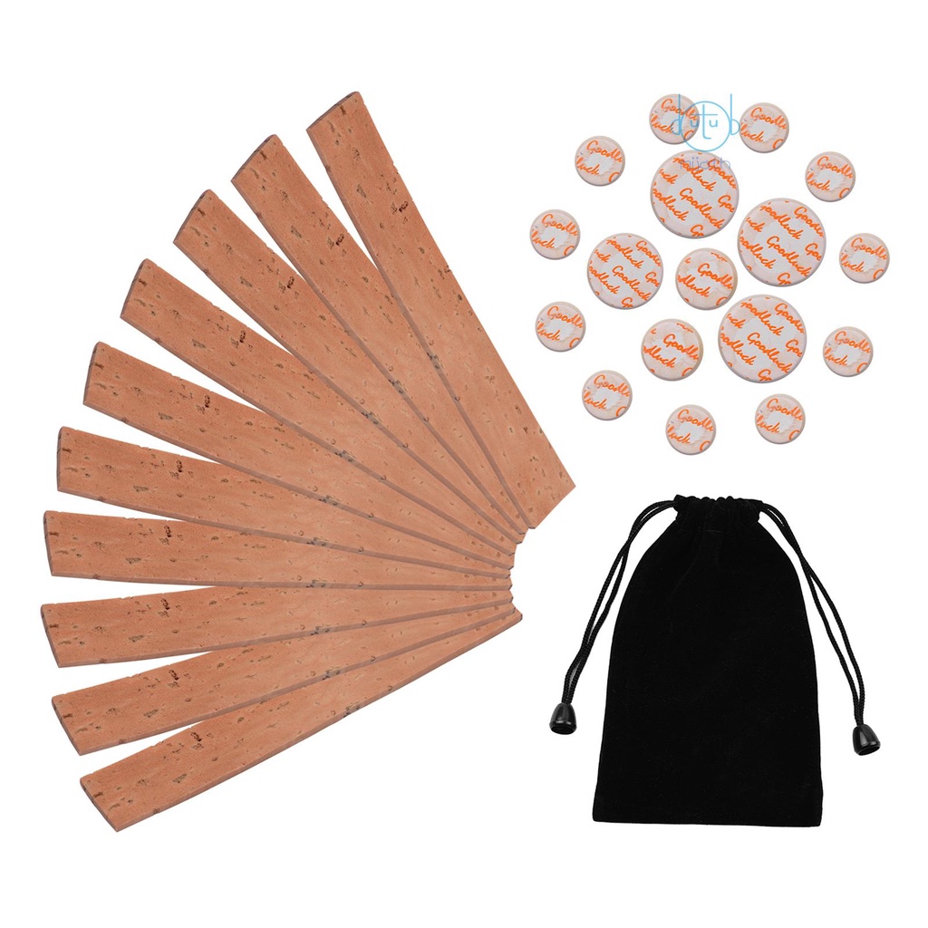 Convenient 10-Piece Clarinet Neck Joint Cork and Pad Set - Easy Installation and Maintenance