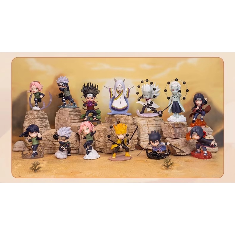 จุ่ม Pop Mart NARUTO Ninkai Taisen Series กล่องสุ่ม ในราคา