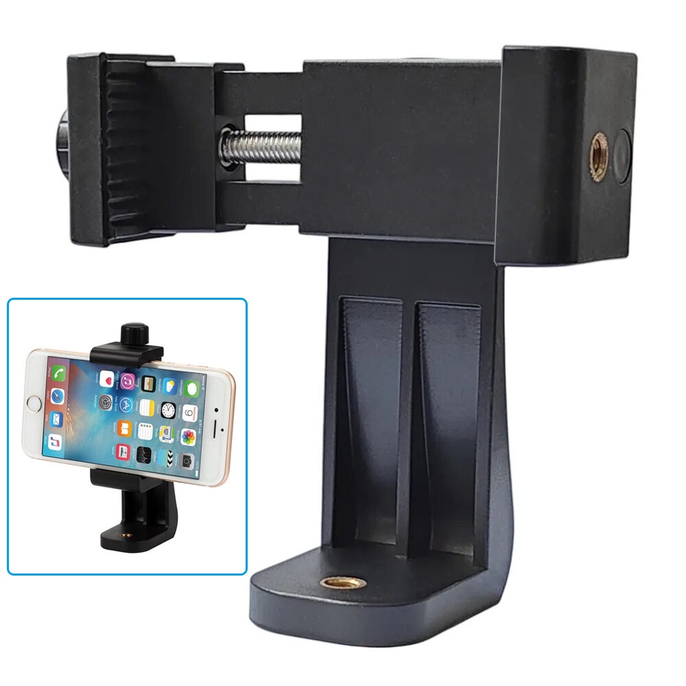 อะแดปเตอร์ขาตั้งกล้องโทรศัพท์มือถือ สกรู 1/4 สําหรับ Samsung iphone 15 14