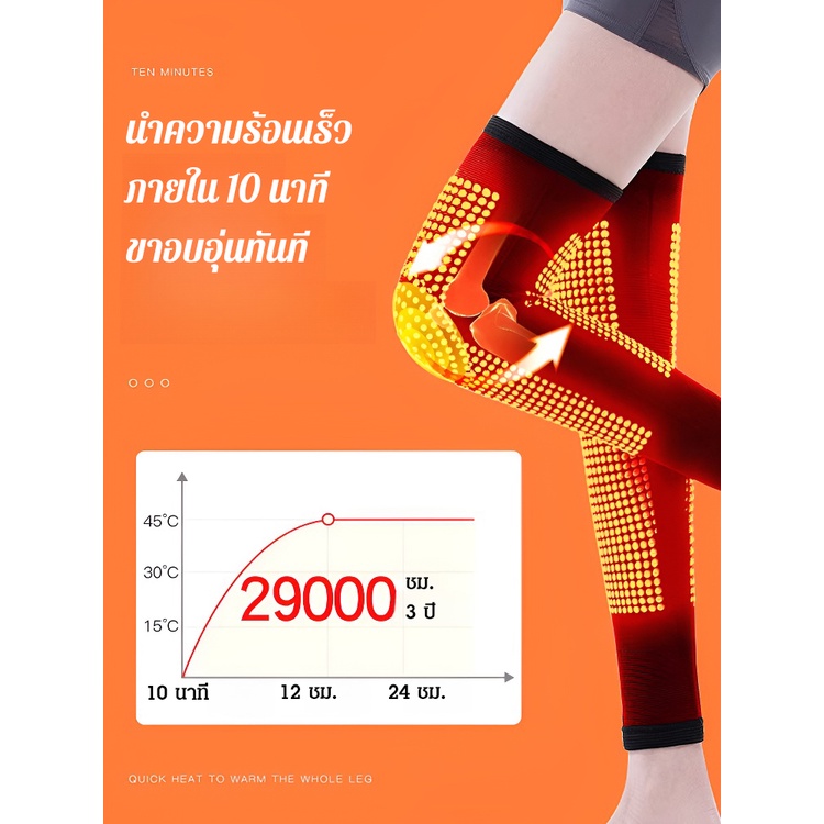 【Ready Stock】ปลอกสวมหุ้มหัวเข่าไม้วอร์มวูด กันลื่น ทำความร้อนได้เอง - รูปที่ 3