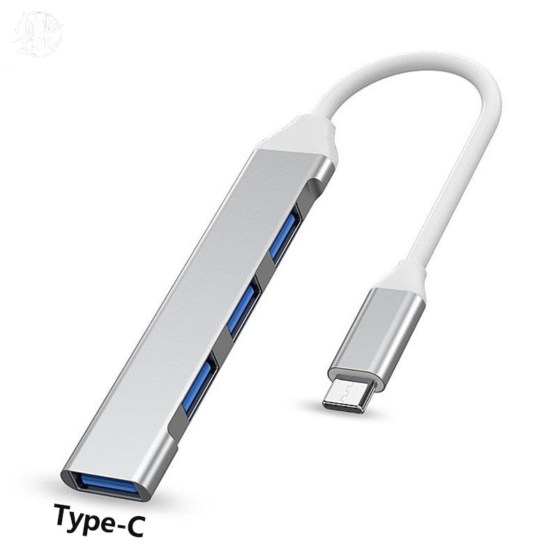 Wl| อะแดปเตอร์ฮับ USB C 3.0 Type C 3.1 4 พอร์ต OTG สําหรับคอมพิวเตอร์ PC ใหม่