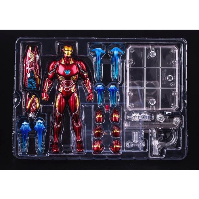 BFT Avengers Infinity War IronMan MK 50 & Tamashi Stage Base PVC Iron Man Action Figure Plu