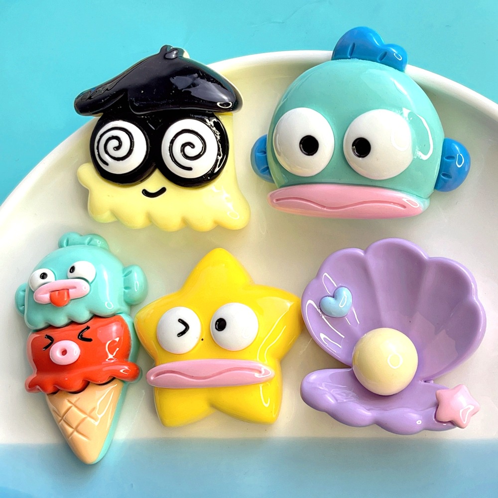 สติกเกอร์แม่เหล็ก ลายการ์ตูนมอนสเตอร์ ปลา 3D สําหรับติดตกแต่งตู้เย็น - รูปที่ 2