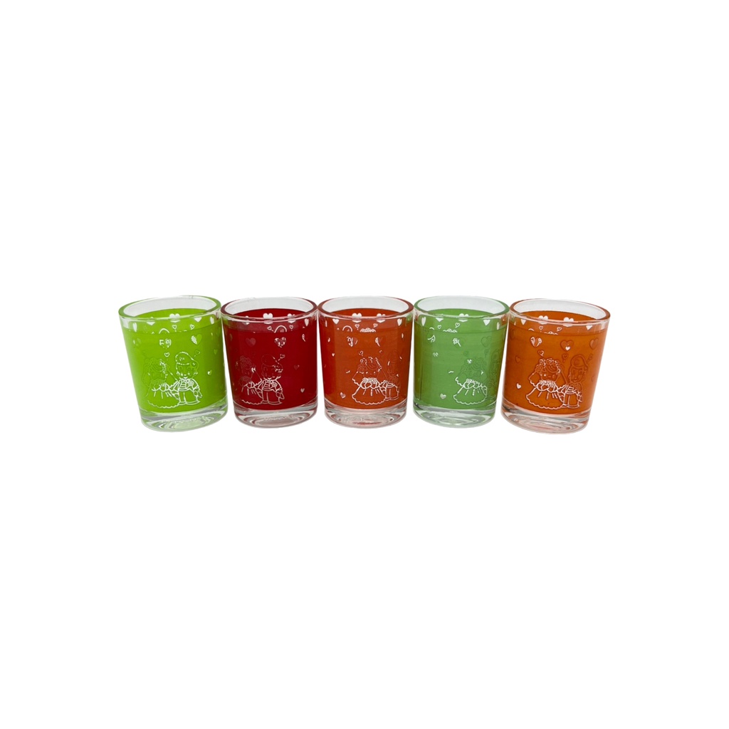 แก้วช็อต แก้วเป๊กใส ใส่ค็อกเทล shot glass coctail glass มีให้เลือกหลายสี