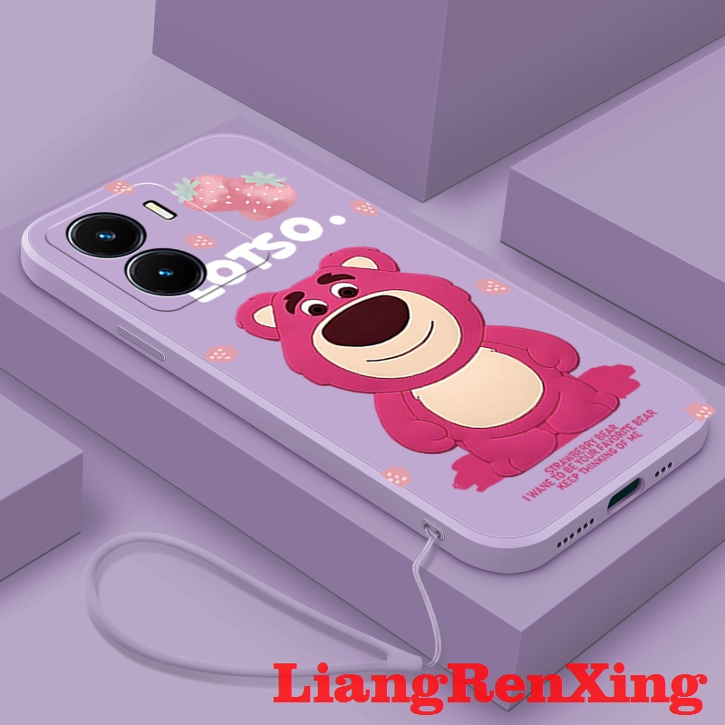 เคสโทรศัพท์ เคส REDMI A1 2022 4G REDMI A2 2023 REDMI A1 PLUS REDMI A2 PLUS เคสซิลิโคนนิ่ม ลายหมีสตรอเบอร์รี่ กันกระแทก สําหรับ REDMI A1 2022 4G REDMI A2 2023 REDMI A1 PLUS REDMI A2 PLUS YTHSX01 น่ารัก ลายการ์ตูน กันกระแทก