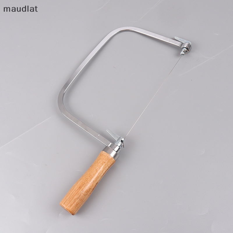 Maud เลื่อยตัดสาย สเตนเลส พร้อมสาย 2 สาย สําหรับสบู่แว็กซ์ Diy EN