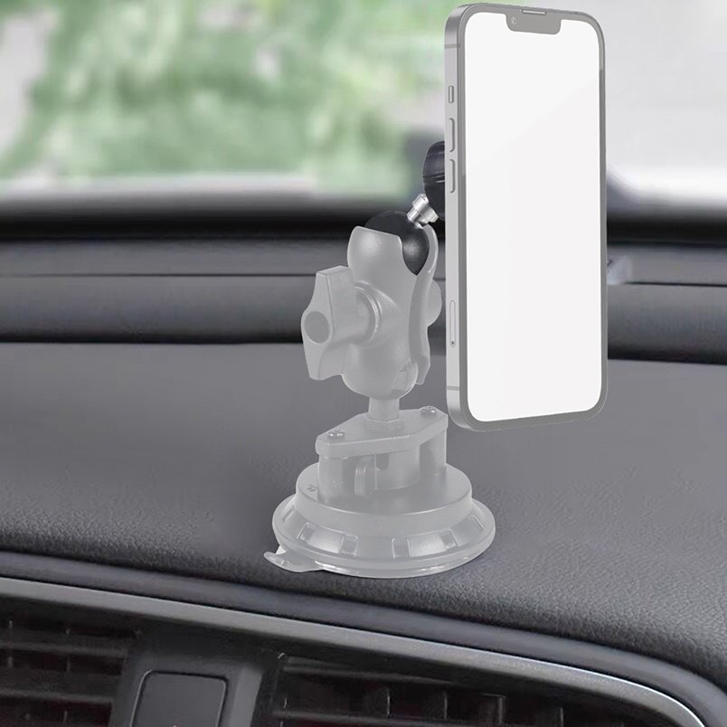 Novelgoal อะแดปเตอร์เมาท์ขาตั้งกล้อง Gopro 10 9 8 หัวบอล 17 มม. สําหรับติดรถยนต์ - รูปที่ 4