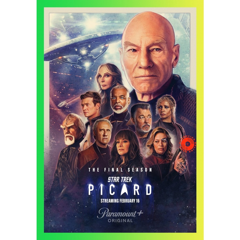 NEW DVD Star Trek Picard Season 3 (2023) สตาร์ เทรค พิคาร์ด ปี 3 (10 ตอน) (เสียง อังกฤษ | ซับ ไทย/อังกฤษ) DVD NEW Movie
