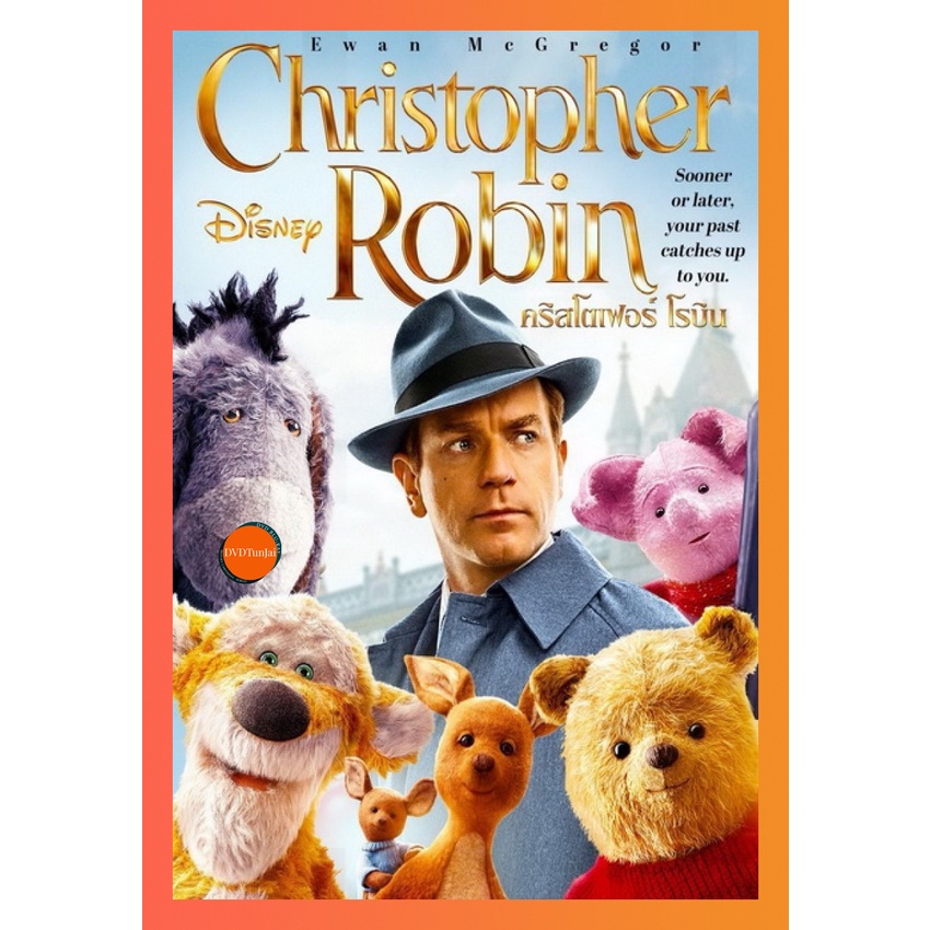 ใหม่ หนังแผ่น DVD Christopher Robin คริสโตเฟอร์ โรบิน (เสียง ไทย/อังกฤษ ซับ ไทย/อังกฤษ) หนังใหม่ ดีวีดี TunJai
