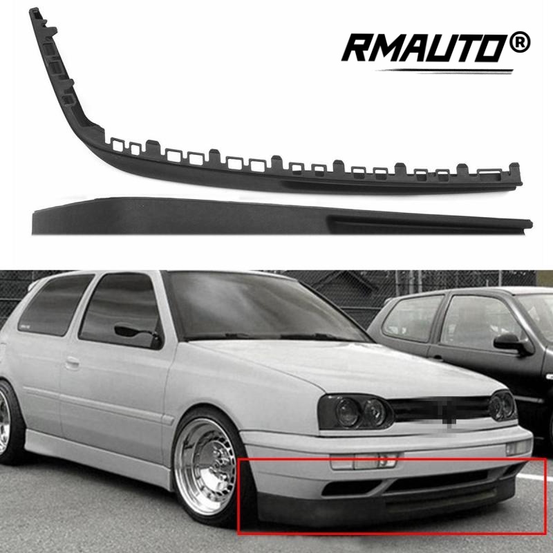 ชุดสปอยเลอร์กันชนหน้ารถยนต์ สําหรับ VW Golf MK3 3 VR6 1 คู่