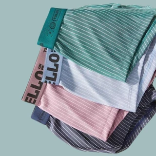 กางเกงในบ็อกเซอร์ Boxer Trunks เนื้อผ้านิ่ม สวมใส่สบาย ระบายอากาศได้ดี Size L-4XL