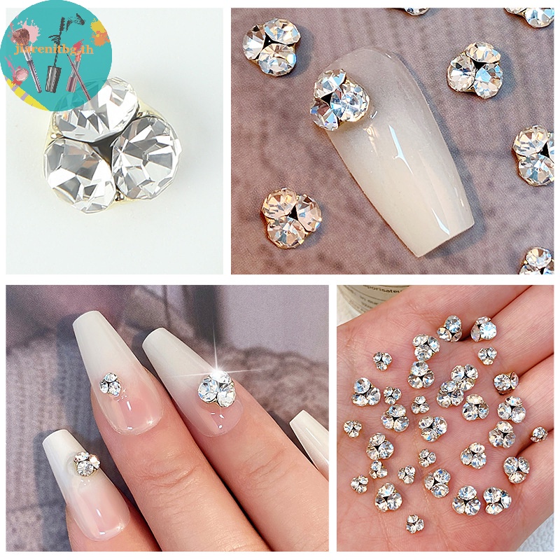 RENBG เล็บใหม่ Pile Light Son ล้างคริสตัลแฟลชเล็บมือสวมใส่เล็บเล็บ Trinket TH