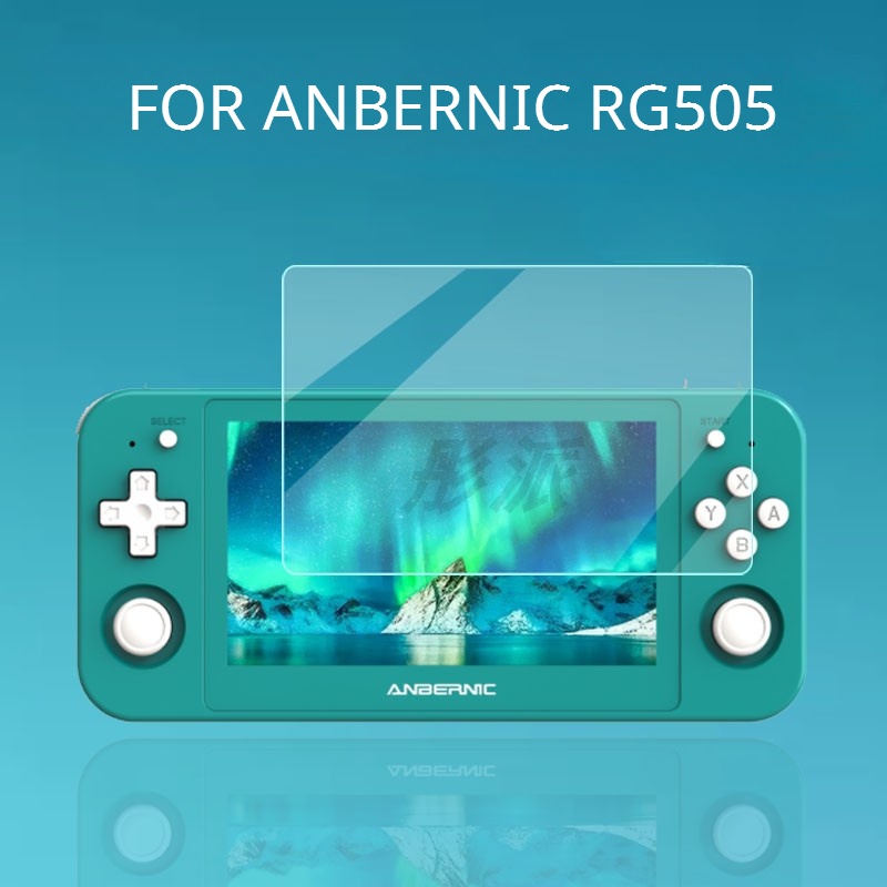สําหรับ ANBERNIC RG505 ป้องกันหน้าจอ RG405M ฟิล์มป้องกันไม่กระจกนิรภัยสําหรับ ANBERNIC RG405M หน้าจอ