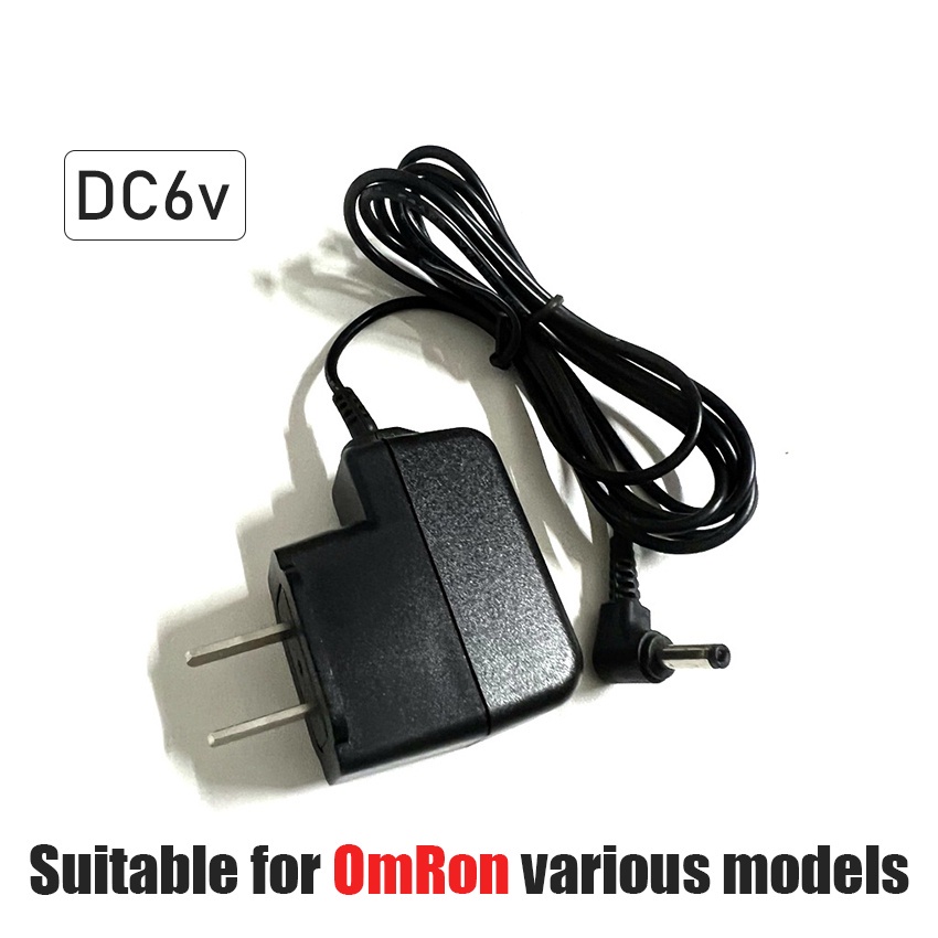Omron อะแดปเตอร์พาวเวอร์ พร้อมส่ง  6V AC DC HEM-7132HEM-752、HEM-745C HEM-7300、HEM-712、HEM-780N3、HEM-741、HEM-746、HEM-780、