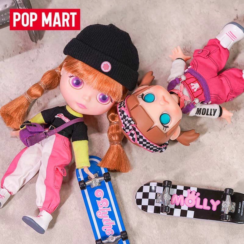 Molly BLYTHE ชุดฟิกเกอร์ผ้าสไลด์ POPMART POPMART ของขวัญ