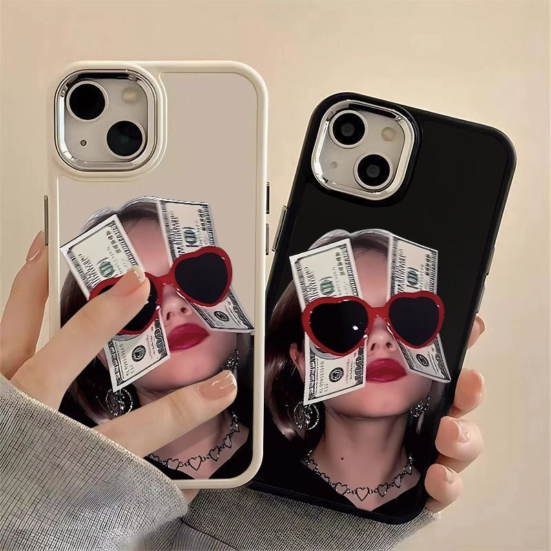 เคสโทรศัพท์มือถือ ซิลิโคนนุ่ม TPU ใส กันกระแทก ลายเด็กผู้หญิงน่ารัก หรูหรา สําหรับ iPhone 15 11 13 14 12 Pro 7+ 8 Plus XS XR