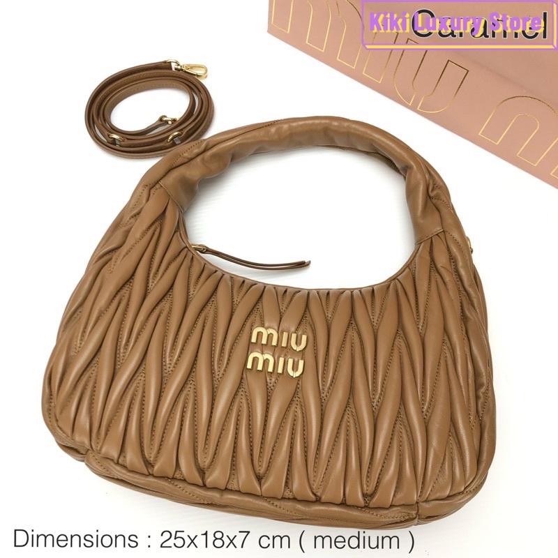 New! Miu Miu crossbody bag (️เช็คสต็อคก่อนสั่งอีกทีนะคะ)