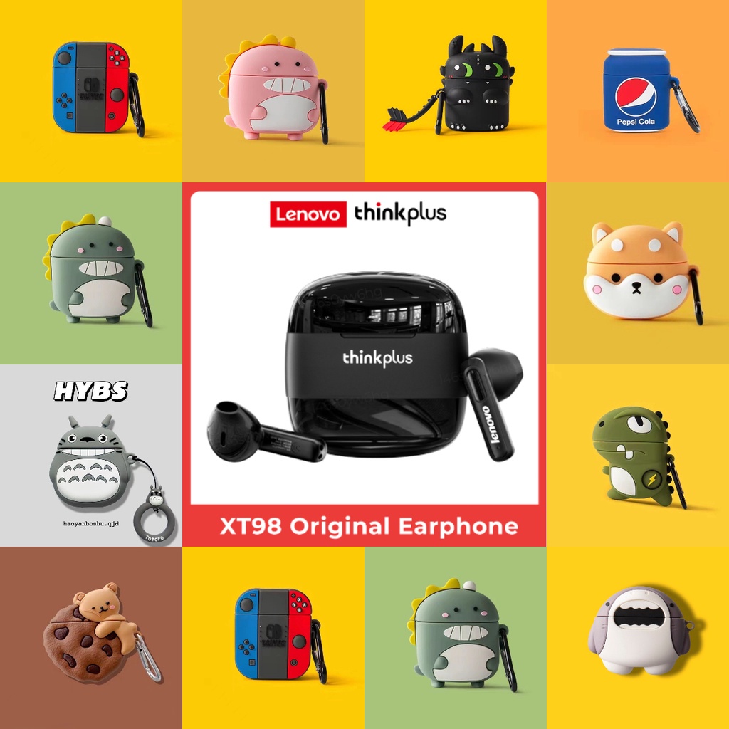 สําหรับ Lenovo Thinkplus XT98 Case เคส เคสหูฟัง ลายการ์ตูนคุโลมิน่ารัก สําหรับ