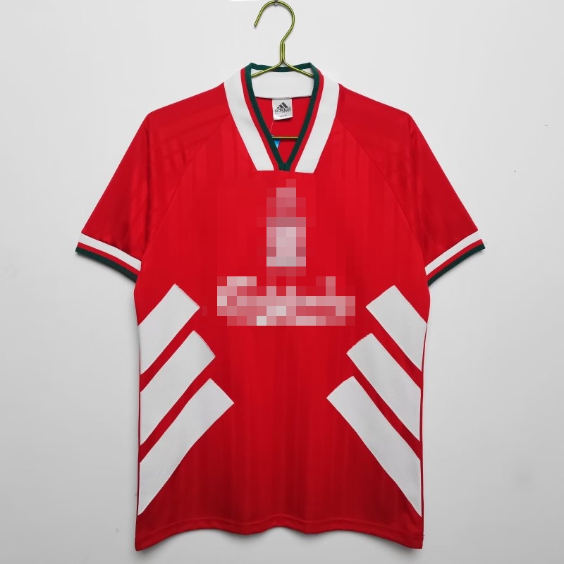 เสื้อกีฬาแขนสั้น ลายทีมชาติฟุตบอล Leigh Home 1993 95 Leigh Home ไซส์ S-XXL ชุดเหย้า สําหรับผู้ชาย AAA