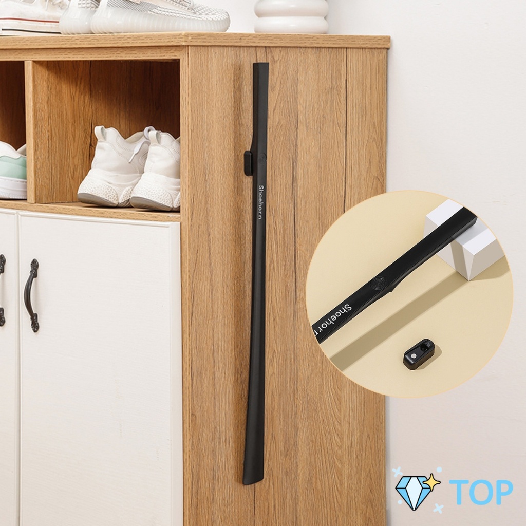 ช้อนใส่รองเท้า ความยาว 63cm ที่ช่วยการสวมรองเท้าได้ไว Shoe Horn Long Handle