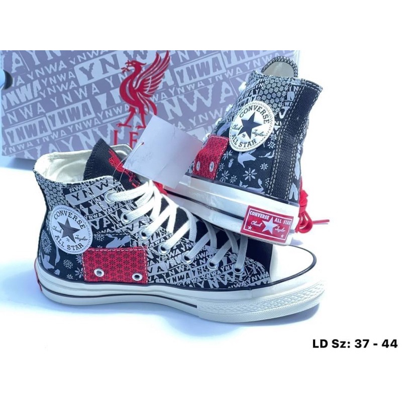 Liverpool FC X Converse Chuck Taylor 70 Hi All Star (Size37-44)