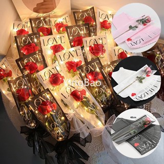 ถุงกระดาษห่อของขวัญ ลายดอกกุหลาบ 10/20 ชิ้น สําหรับตกแต่งงาน…