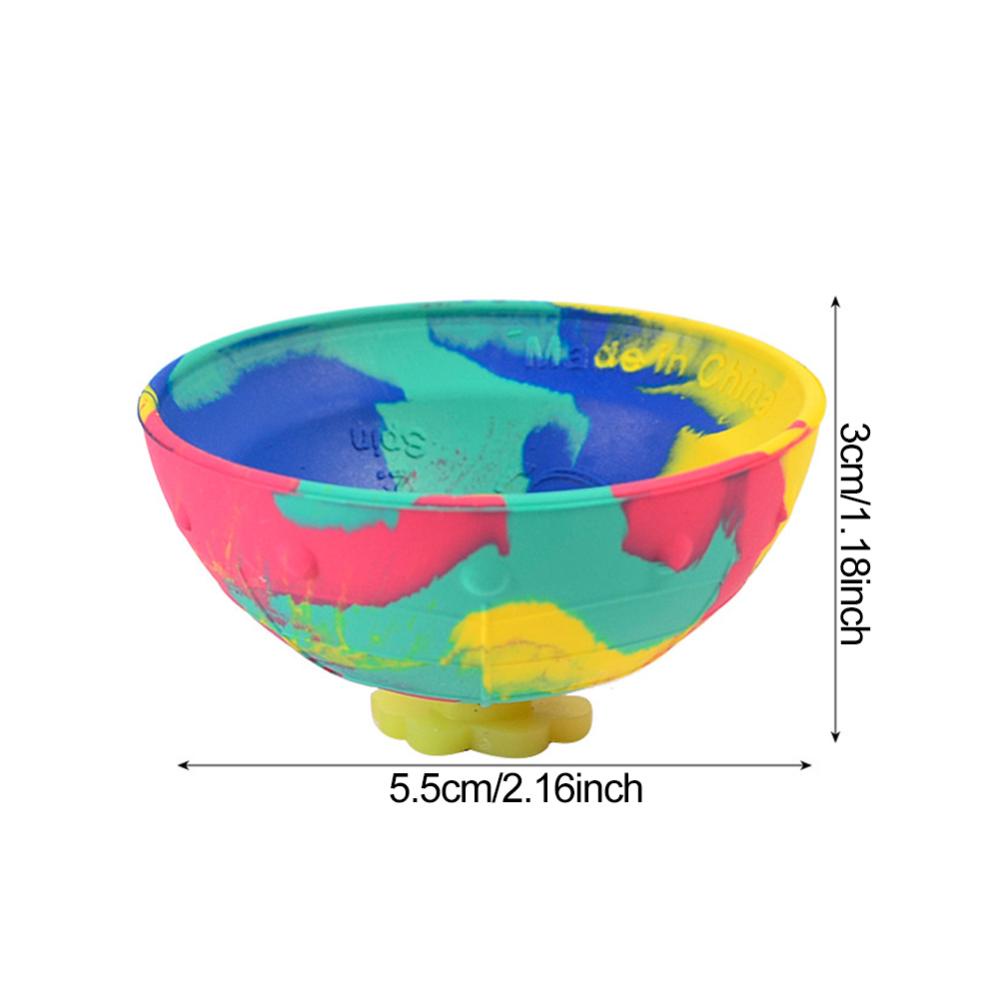 [ForeverYoung] ชามยางเด้ง พร้อมไฟกระโดด แบบยืดหยุ่น ของเล่นบรรเทาความเครียด สําหรับเด็ก A1R3 - รูปที่ 7