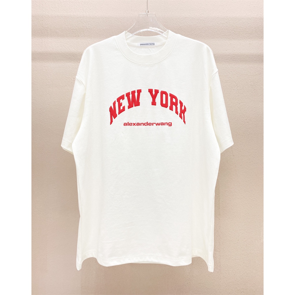 New YORK Tomato ซีรีส ์ พัฟโฟมบรรเทาสามมิติพิมพ ์ แขนสั ้ นแนวโน ้ มแฟชั ่ นตรงกับร ่ างกายส ่ วนบนดูดีอารมณ ์! ผู ้ ชายและผู ้ หญิงเหมือนกัน!Nfdhe