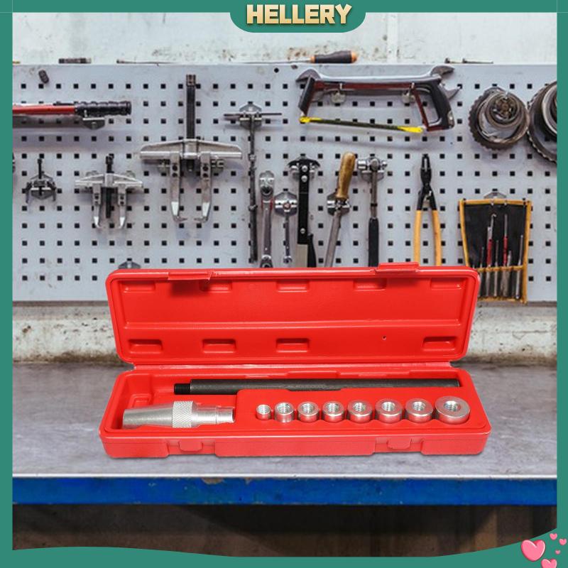 [HelleryTH] เครื่องมือจัดตําแหน่งคลัทช์ โลหะ 10 ชิ้น พร้อมที่เก็บ 8 ขนาด