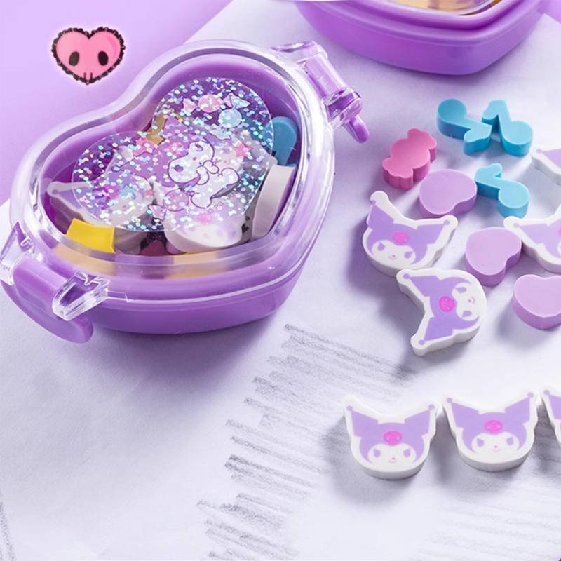 ยางลบดินสอ ลาย Kuromi Cinnamoroll Sanrio น่ารัก สร้างสรรค์ เครื่องเขียน ของขวัญวันเด็กนักเรียน สํานักงาน 2024