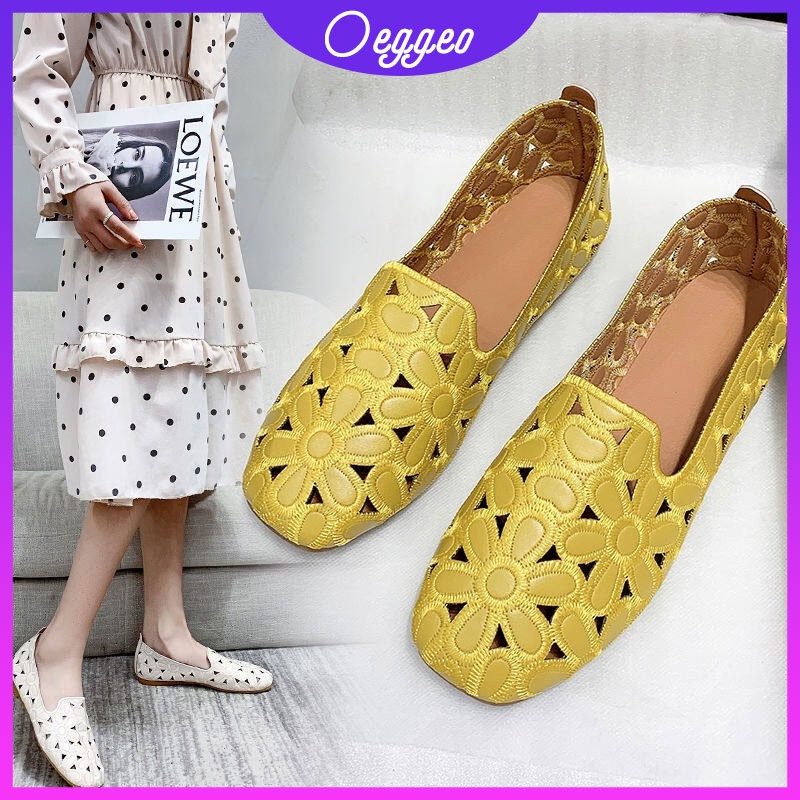 Oeggeo shop รองเท้าหุ้มส้น รองเท้าเปิดส้น สะดวกสบาย ระบายอากาศได้