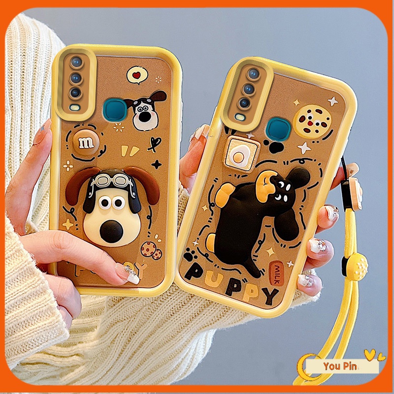 เคสโทรศัพท์มือถือ ลายการ์ตูน 3D แฮนด์เมด DIy สําหรับ Vivo Y11 Y12 Y15 Y17 Case Y20 Y20i Y12S Y12A Y20S Y33S Y33T S1 Pro Y21 Y50 Y30 Y5S Y19 Y21T Y21S Y12A