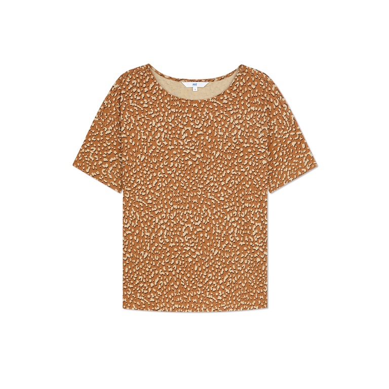 AIIZ (เอ ทู แซด) - เสื้อยืดคอกลมผู้หญิง พิมพ์ลาย