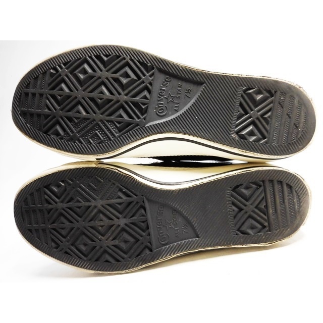 [Used] CONVERSE Mario Special Order 26cm Men's 7.5 Limited Edition One Star Leather Sneakers Black