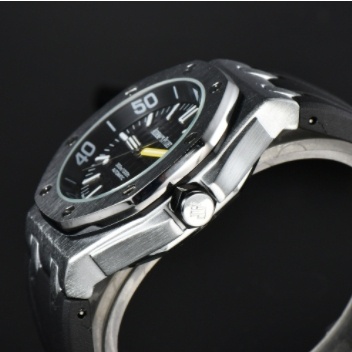 Aibi Ap นาฬิกาข้อมือควอตซ์แฟชั่น เรียบง่าย สําหรับผู้ชาย L566