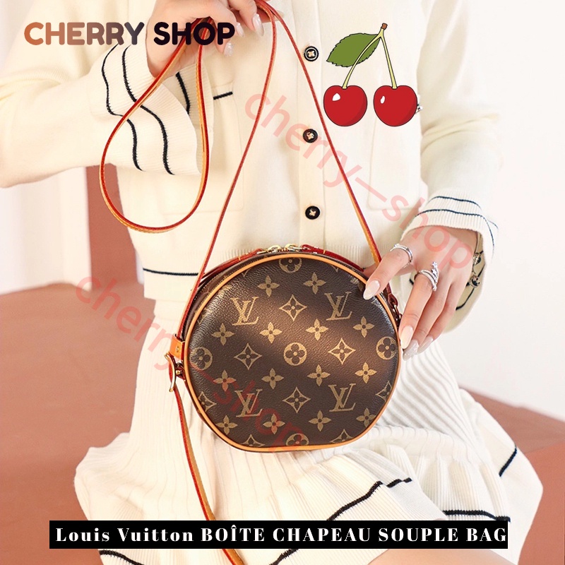 หลุยส์วิตตอง Louis Vuitton BOITE CHAPEAU SOUPLE BAGกระเป๋าสะพายข้างผู้หญิง