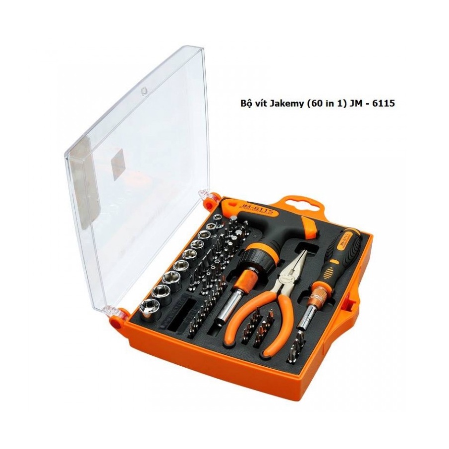 ชุดสกรู Jakemy (60in1) JM-6115S
