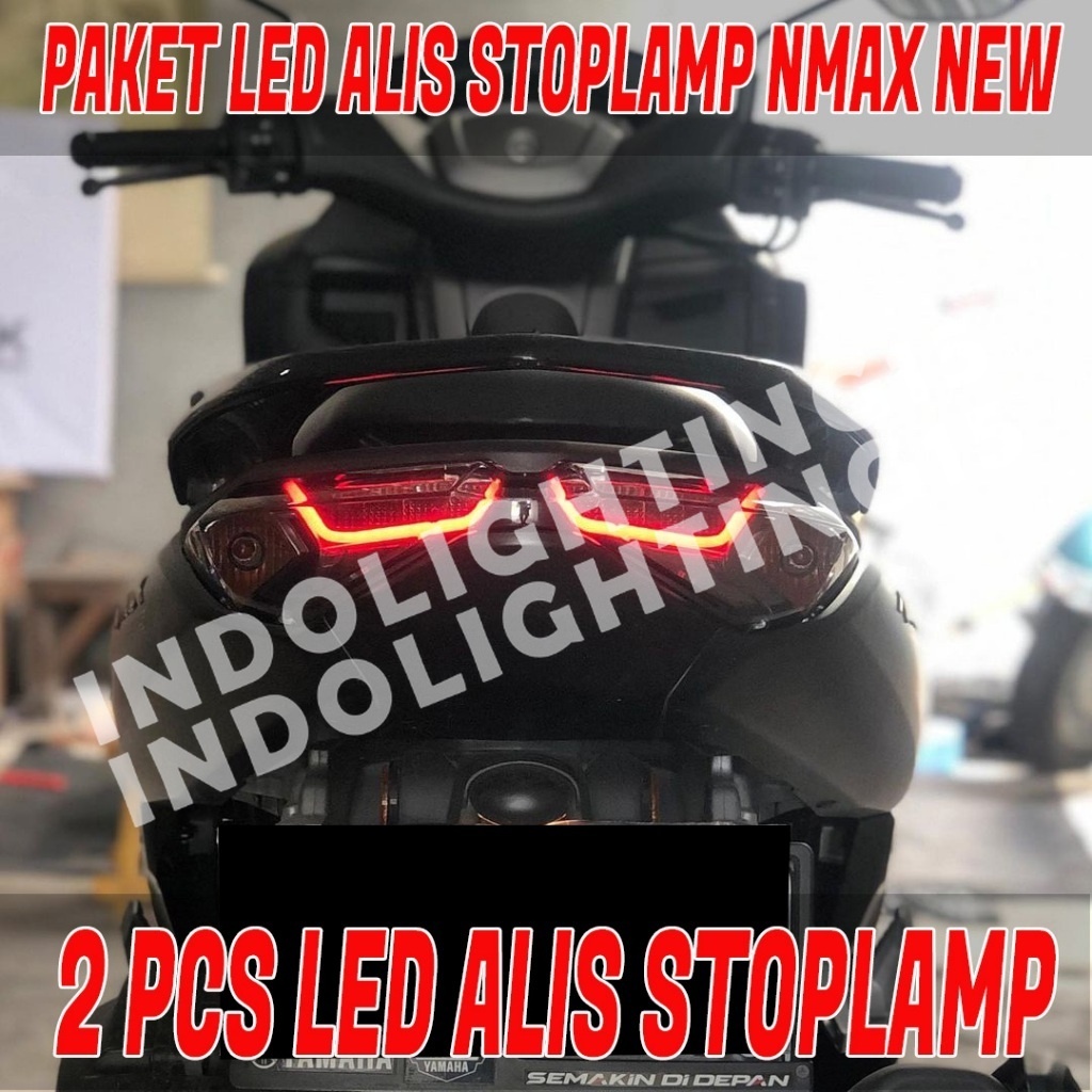 READY TO NON SPOT NMAX DRL ไฟคิ้ว READY TO USE LED DRL ไฟเขียนคิ้ว ไฟเบรค NMAX 2020 2021 2022