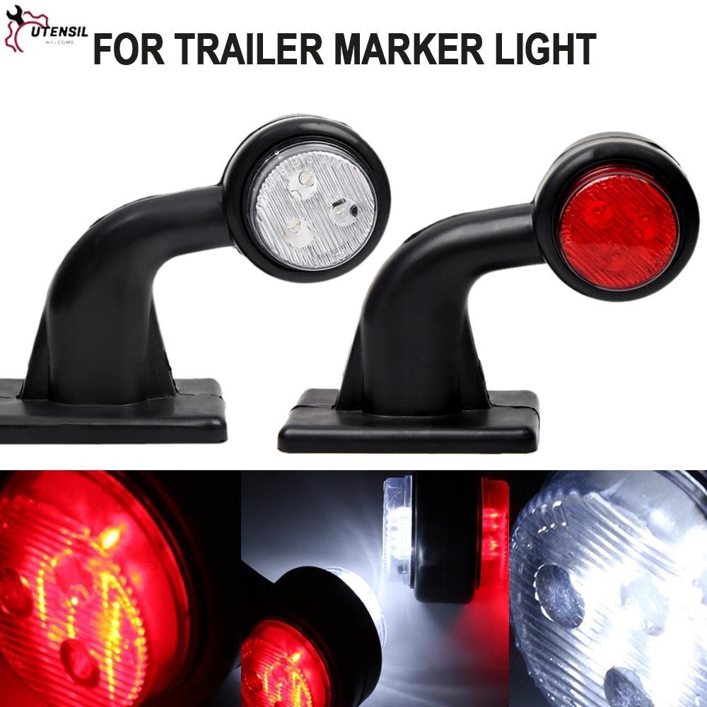 ไฟมาร์กเกอร์ ด้านข้างรถบรรทุก 2 ชิ้น สําหรับ Scania 12V Premium Trailer Outline Lamp for Truck SHOPSBC5131