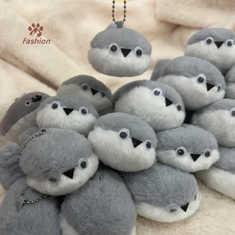 [แฟชั่น] การ์ตูนน่ารัก Squeaking Sakaban ปลาตุ๊กตาพวงกุญแจนุ่มยัดไส้ปลาแบนจี้เสียงตลก Charms กระเป๋าตกแต่งรถ Key แหวนสาวของขวัญ {TH}