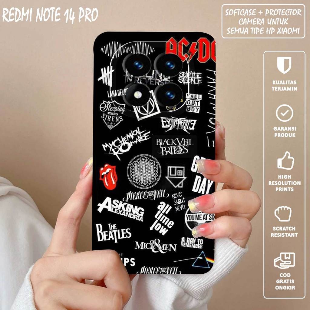 SOFTCASE PRO CAMERA PICTURE BANDFOR RED*MI NOTE 14 PRO -