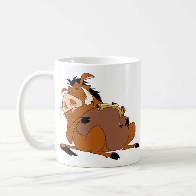 แก้วที่กําหนดเอง Timon & Pumba แก้วกาแฟนอน Disney Lion King แก้วเซรามิค Jinemo 169 2701