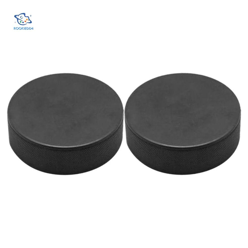 Rookiedd4 ลูกฮอกกี้, ขนาดระเบียบด้านข้างพื้นผิว Ice Hockey Stick Ball, Professional พร้อม Grippy ยางรอบ Hockey Ball Practicing