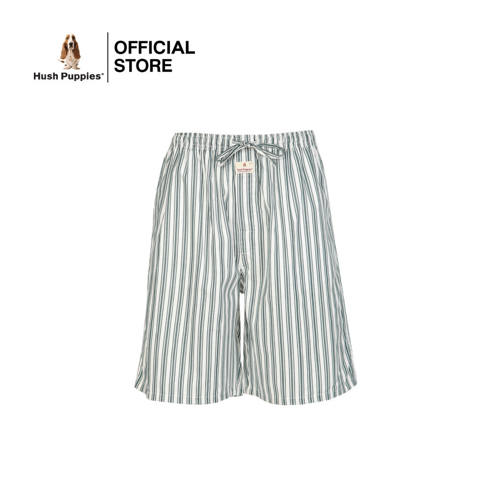 Hush puppies Underwear กางเกงขาสั้นผู้ชาย Sleepwear รุ่น HU H3W3027 Boxer - สีเขียว